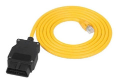 För ICOM OBD2 Kodningsdiagnostikkabel Ethernet till Data OBDII Kodning Dolda Data Verktyg Kvalitet ENET Kabel