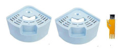 Vattentank och silverjonmodul med långsam frisättning för X1 T10 T20 dammsugardelar 2st Light Blue