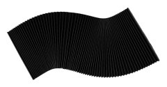 Dragspels-CNC-maskin, dammtålig, bevisad och flexibel skyddande bälgkåpa för fräsning av oljeskena (140 mm)