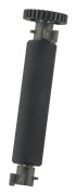 Premium gummi Zebra ZD410 skrivare, 203dpi 300dpi P1079903003 platenrullsats för termisk svart, kompatibel med