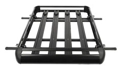 Bil takräcke lastkorg - Takbagagekorg - 150 kg lastkapacitet - Universell passform - Aluminium - För SUV och personbil