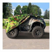 ATV Waterproof UV Resistant Cover for Quad Bike Outdoor Protection Camouflage 210D Size 210x120x115cm