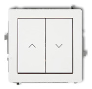 Karlik roletkontakt Karlik Deco DWP-88 rullgardin vit