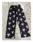 Julpyjamasbyxor för damer med tecknat motiv, avslappnade sammetsbyxor för hemmabruk med kattmönster Svart Kuromi M Svart Kuromi M Black Kuromi M