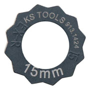KS TOOLS Werkzeuge-Maschinen GmbH Mutterdragare, 15 mm (913.1424)