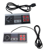 Klassisk 9-stifts spelkontroll för konsolspel Tv-spelare Gamepad Joystick