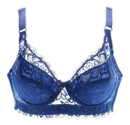 Snygg Push-up BH för kvinnor, Spets-BH, Sexiga underkläder, Stöd-BH AA ABCD blå 90abcd blue 90abcd