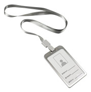  Korthållare med band, Silver