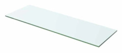 Vägghylla - Exklusivt Hem - Härdat glas - 60 x 15 cm - Belastning 15 kg Transparent