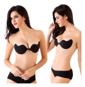 Butterfly Strapless BH (svart C)