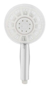 LED-duschhuvud med 3-färgs temperaturkontroll, handhållet, badrum G1/2\"