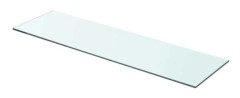 Hylla - Exklusivt Hem - Härdat glas 8 mm - 70 x 20 cm - Belastning 15 kg Transparent
