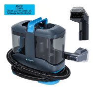 Matt- och möbeltvätt - Handhållen fläckborttagare - 450W 13kPa sugkraft - 1080 ml vattentank - För bil, soffa, matta, djurhår - 220-240V EU-plugg