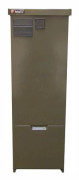TRIARCA kabelskåp Trilite P15 XL 4-ledars skensystem 400A HxBxD 850x346x265mm 14,6 kg Alu grön