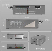 Diamond Test Pen, High-Precision Diamond Tester for + 60X Mini LED Magnifier, Professional Diamond Selector