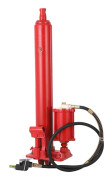Hydraulisk långdomkraft - Motorlyftdomkraft - Luftdriven pump - Klyvfot - För verkstads- och garagekranar - 8 tons kapacitet