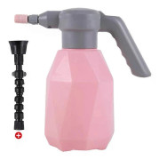 2L Elektrisk Spruta Trädgård Automatisk Finfördelning USB Uppladdningsbar Växtspruta Flaska Sprinkler Vattenkanna Trädgårdsbevattning Pink 2L