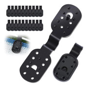 Shade Cloth Heavy Duty Lock Grip, 2026 New Fixing Clip, Removable and Reusable Clip for Net, Bird Garden Greenhouse (50PCS) 50pcs -