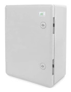 ELS Elektrotechnika ABS plastkapsling elfördelningsskåp för utanpåliggande montage 42x32x18 cm 420x320x180 mm