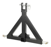 Traktor draganordning - 3-punktsdrag Cat 1 - Triangelpinne - För kompakttraktor