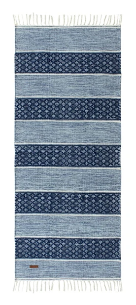 Loke Blå 60x110 cm Trasmatta