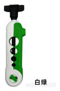 Fiskespö linlindare, bekväm linklämma, lindningsbräda i plast, fiskespö linklämma, fisketillbehör, lindningsbräda White and green