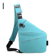 Stöldskyddande reseväska Stöldskyddande väska Ultratunn axelväska Crossbody reseväska - Perfekt