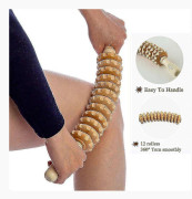[RM]New Wood Therapy Massage Anti-Cellulite Roller Tool Maderoterapia Colombiana
