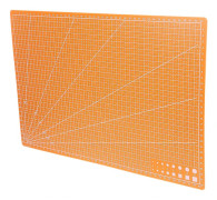 Självläkande dubbelsidig roterande skärmatta, PP-hantverksbräda med rutnät för tyg, papper, scrapbooking, 17.68x11.79x0.04 tum, 1-pack