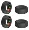 Oura Ring Protection, 4 Pcs Protectors Compatible with Oura Ring, Elastic Case for Oura Ring Gen 3 Workout Black Black S