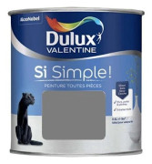 Målarfärg - DULUX VALENTINE - Så Enkel! Antracit - Satin - Inomhus - Utan grundfärg