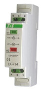 F&F Signallampa för matning/dölj LK-714 2xLED röd/grön 10/30V AC/DC LK-714 30÷130V
