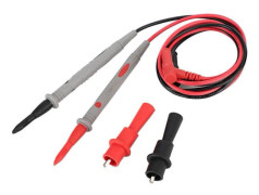 Multimeter testkabel, 20A 1000V digital multimeterprober elektrisk testprob bananplugg krokodilklämma probpenna + testkabel 90cm