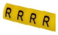 Ergom kabelmärkare OZ-1/R gul 100 st (E04ZP-01020204000)