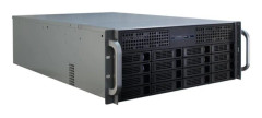 Inter-Tech IPC 4U-4416 - Kan monteras i rack 4U - utökad ATX/SSI EEB - ingen strömförsörjning (ATX) - USB