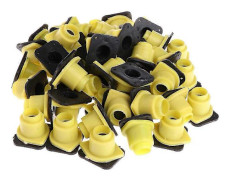Anti-Bite Bikupa Basinsatser, 50-pack Plastskydd för Biodlingsutrustning