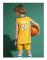 Kobe Bryant No.24 Baskettröja Set Lakers Uniform för barn tonåringar W Yellow XL (150-160CM)
