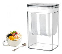 1100 ml Capacity Yogurt Strainer/Separator for Greek Yogurt Makers, Used for Whey Separation.