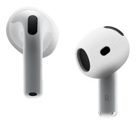 För AirPods 4 hörsnäckor Anti - slip silikonhölje Hörselkåpor Öronsnäckor - Vit
