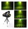 Mini DJ Disco Projektor Scenljus R & G Party Laser Belysningsshow Plug In (Svart)