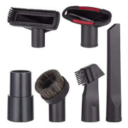 6 delar dammsugartillbehör, passar dammsugare med 32 mm kaliber, för dammsugarmunstycke Karcher/Rowenta/Hoover/Xoiture/Bosch/Miele