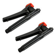 2-pack avtryckare sprutpistolhandtag delar, pumpspruta delar för trädgård, lämplig för de flesta Greenwood ryggsäckssprutor