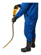 Betongvibrator, 1300 Watt, 4000 rpm vibrationshastighet, 2 m slanglängd, 35 mm flaskdiameter, metall- och plastmaterial