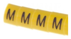 Ergom kabelmärkning OZ-0 / M gul 100 st (E04ZP-01020103500)