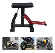 Motorcykellyftställ, 400 kg kapacitet, justerbar höjd 25-40 cm, panelstorlek 28 x 17 cm, bruttovikt 6,6 kg, hållbar stålstruktur