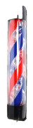 Barber Pole Light, LED, Mått 90 x 13 cm, Väggmonterad, Blå och Röd, En Enhet