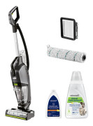 Bissell CrossWave HydroSteam PET Select Upprättstående dammsugare AC Torr&våt Utan påse 0 l 1100 W Grå