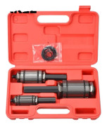 Avgassystemets avgasrörsverktyg, smidd stål, dimensioner 1-1/8 till 3-1/2 tum, artikelvikt 2,8 kg, snabb buckelreparation, kompatibel med ljuddämpare