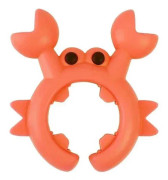 4/1 st Multifunktionell Spatelhållare Liten Krabba Silikon Spatelställ Anti-skållning Överkokningsgryta Klämma Skedhållare Köksredskap orange