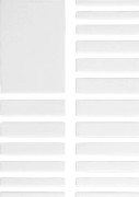 EVA-ringjusterare - Bekväm och diskret passform Vit Vit
